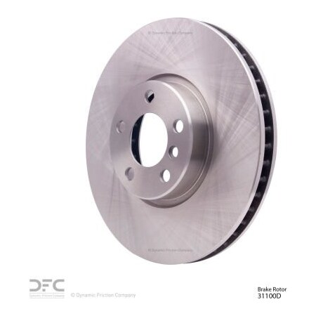Dynamic Friction Co Disc Brake Rotor - 600-31100D 600-31100D